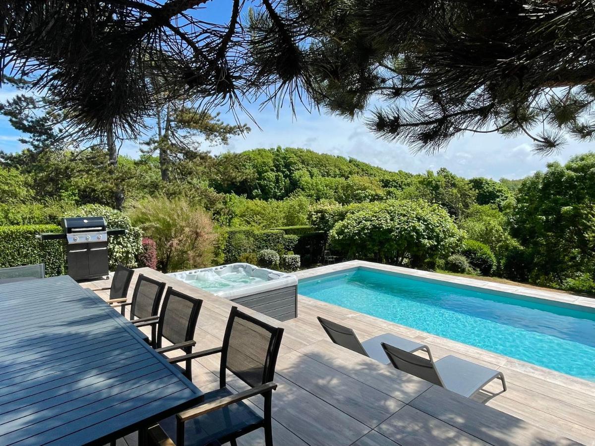 Superbe Maison Avec Piscine Et Jacuzzi Dans Les Dunes Ambleteuse Exterior foto