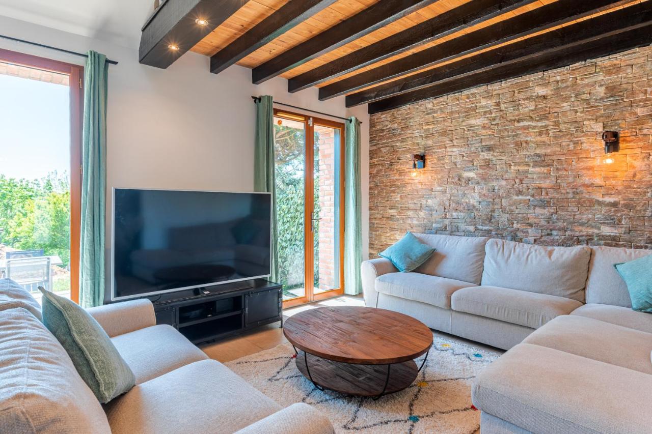 Superbe Maison Avec Piscine Et Jacuzzi Dans Les Dunes Ambleteuse Exterior foto